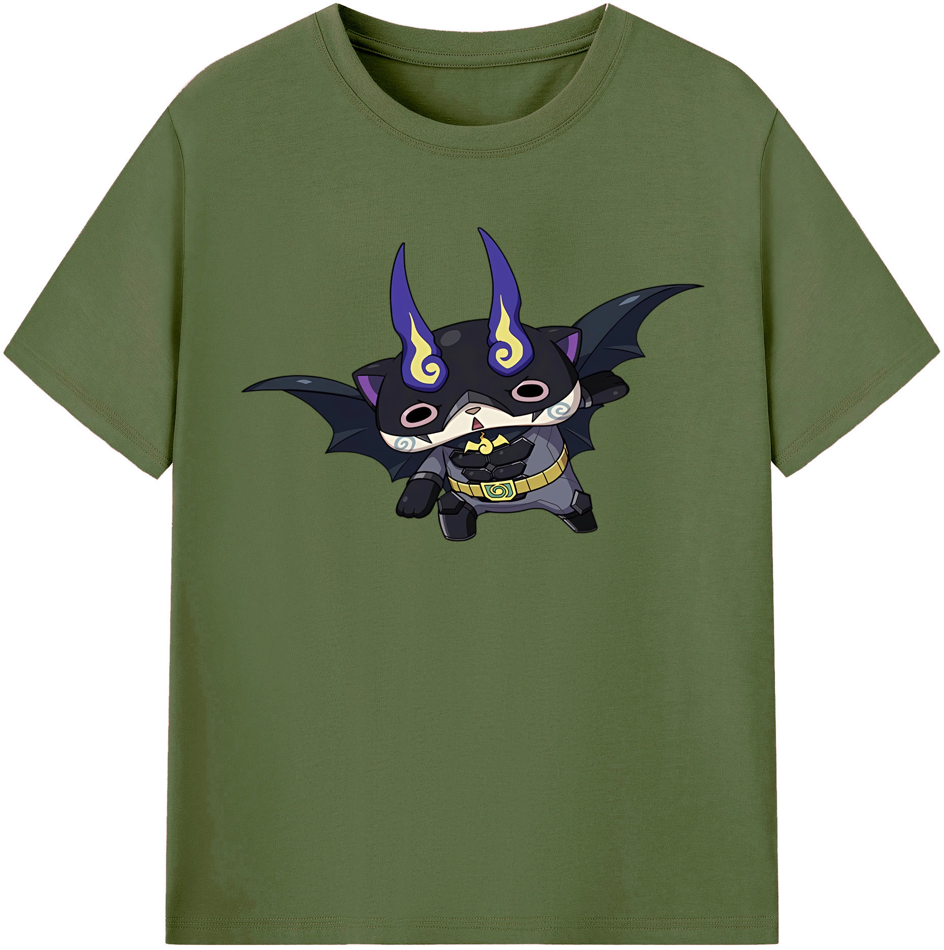 （画像用） 妖怪ウォッチ Yo-kai Watch 綿100％半袖Tシャツ（フロントプリント）